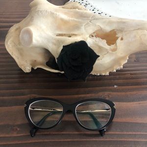 Prada cat eye prescription glasses frame